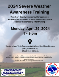 2024 Severe Weather Awareness Training